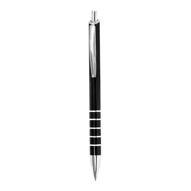 Ручка металлическая Серебристый Черный 7743-03