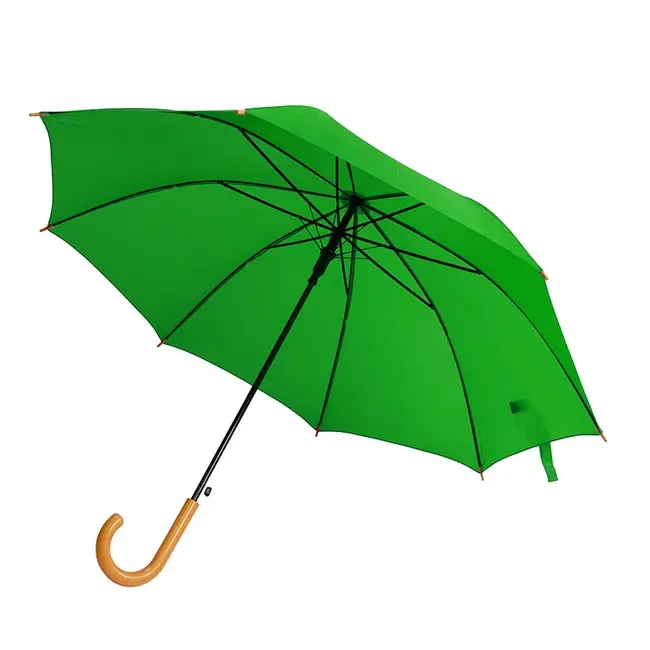 Зонт-трость полуавтомат Зеленый 12142-07
