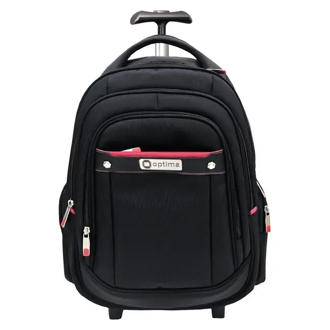 Рюкзак на колесиках 19' Красный Черный 12014-01