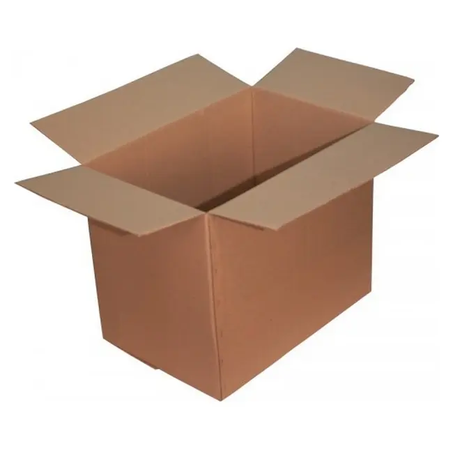 Коробка картонная Четырехклапанная 570х380х475 мм бурая Коричневый 10207-01