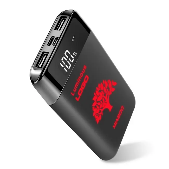 Зарядное устройство PowerBank 8000 mAh Черный Красный 12251-03