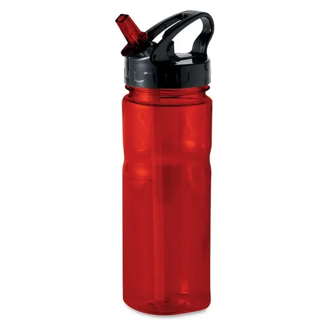 Пляшка 500 мл пластикова Красный Черный 12244-02