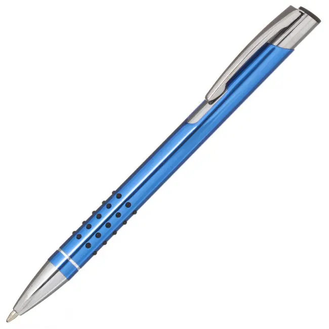 Ручка металева Серебристый Голубой 5673-01