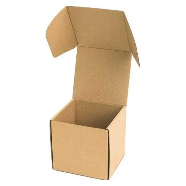 Коробка картонна Самозбірна 120х120х120 мм бура Коричневый 13848-01