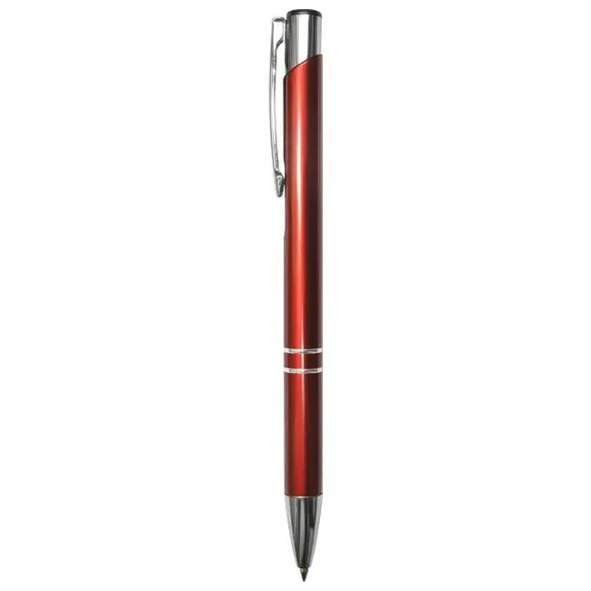 Ручка металлическая Серебристый Красный 3950-03
