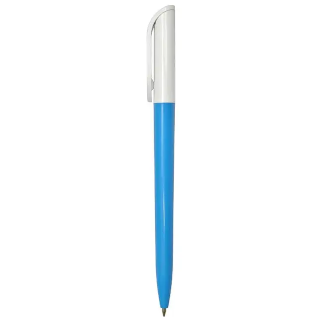 Ручка 'Uson' пластикова з поворотним механізмом Белый Голубой 3925-82