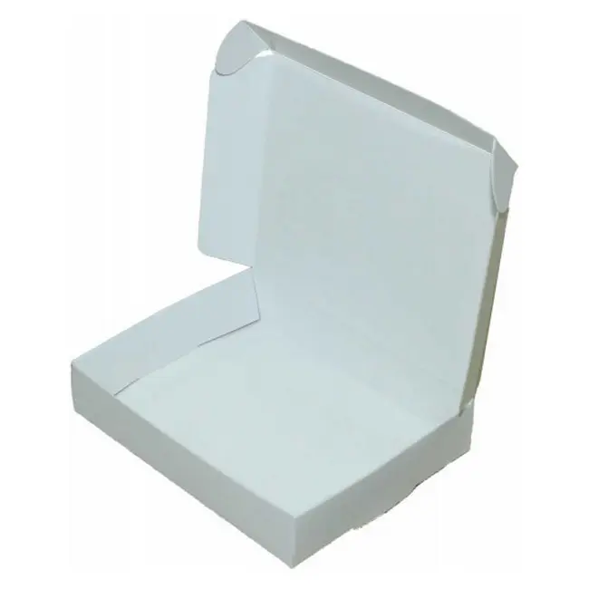 Коробка картонна Самозбірна 100х80х20 мм біла Белый 13840-01