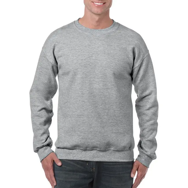 Реглан 'Gildan' 'Crewneck Sweatshirt Heavy Blend 271' Серый 8775-34