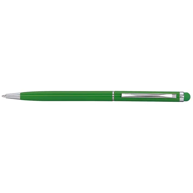 Ручка стилус металлическая Серебристый Белый 2759-06