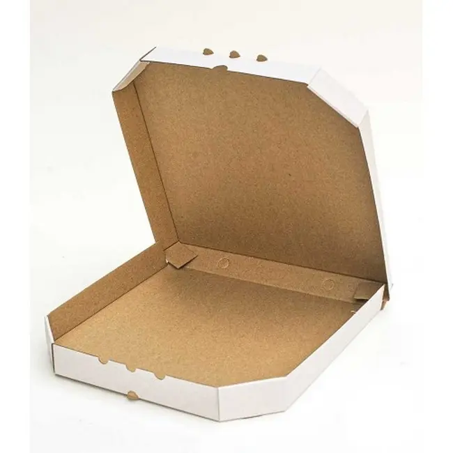 Коробка картонна Самозбірна 320х320х37 мм біла Белый 13956-01