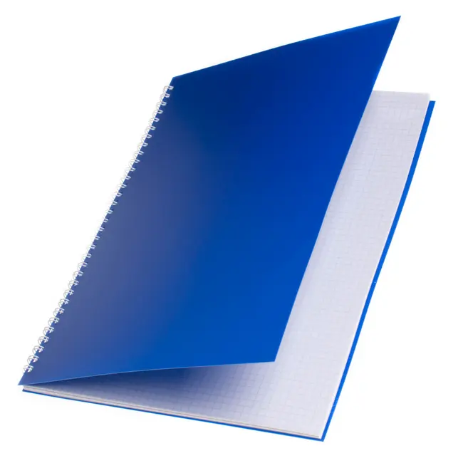 Блокнот А4 с пластиковой обложкой синий 50 листов Синий 10105-02