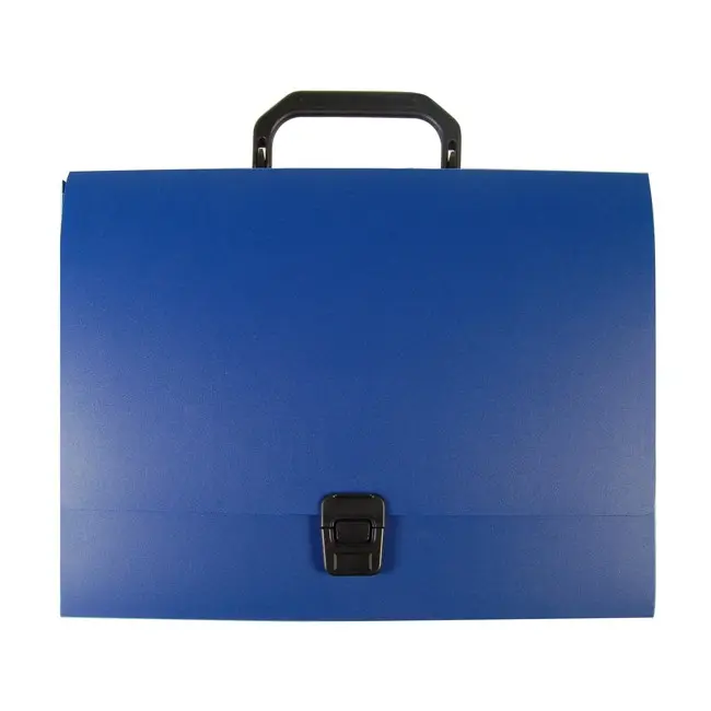 Портфель пластиковий А4 на застібці синій Синий 4361-01
