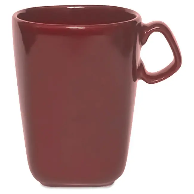Чашка керамическая Hugo 240 мл Бордовый 1762-02