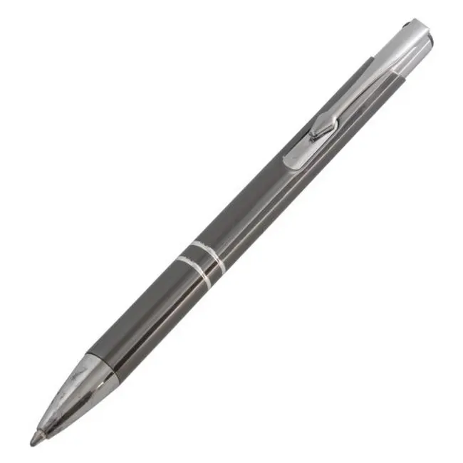 Ручка металева з насічками Серебристый Серый 7079-06