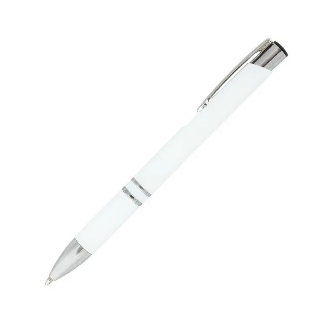 Ручка пластиковая Серебристый Белый 8943-01