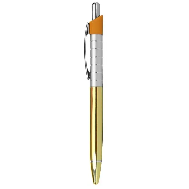 Ручка металева Желтый Серебристый 4419-10