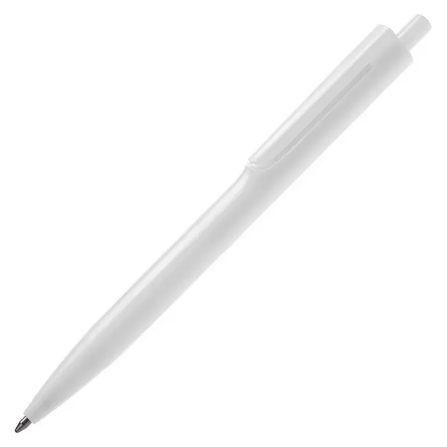 Ручка кулькова пластикова матова Белый 8573-01