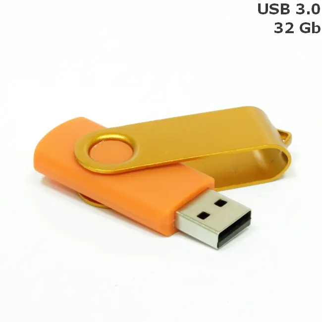 Флешка 'Twister' 32 Gb USB 3.0 Золотистый Оранжевый 15258-05