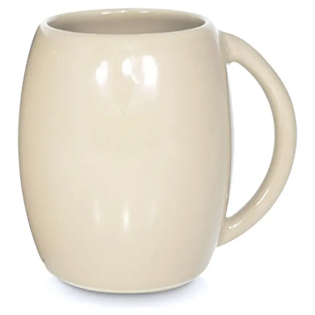 Чашка керамічна Paso 400 мл Бежевый 1798-16
