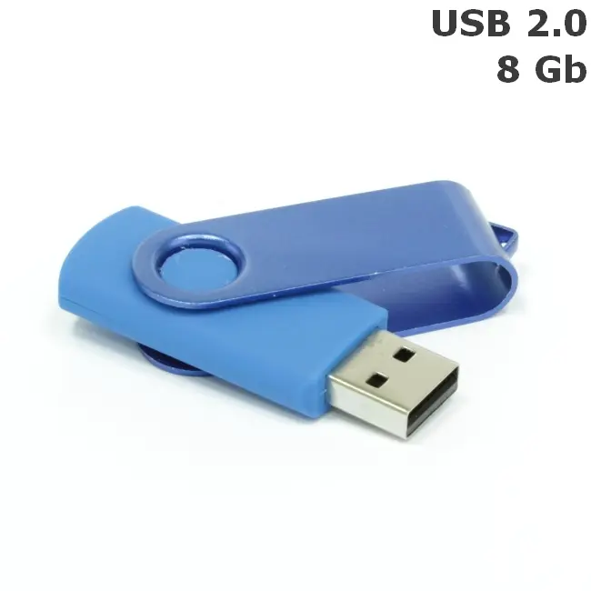 Флешка 'Twister' 8 Gb USB 2.0 Голубой Синий 3673-59