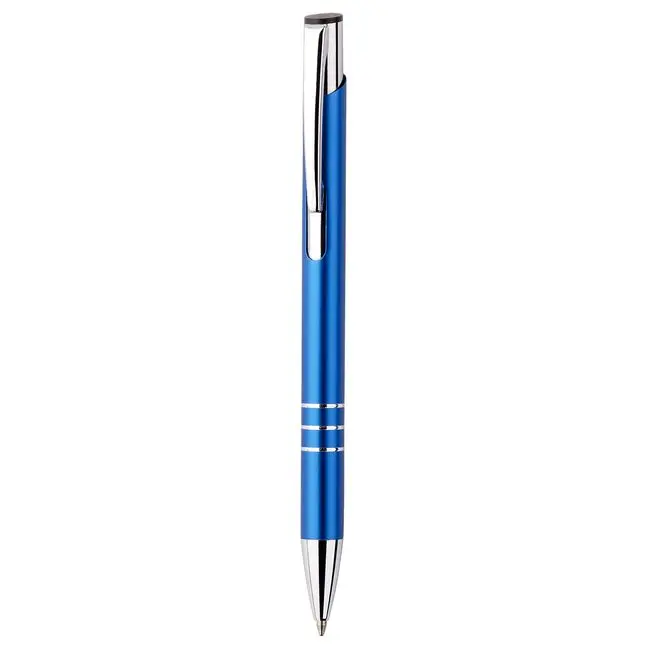 Ручка металева Серебристый Синий 5675-05