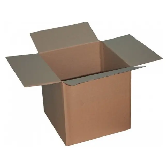 Коробка картонная Четырехклапанная 390х390х394 мм бурая Коричневый 10189-01