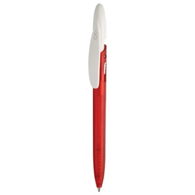 Ручка пластикова Белый Красный 5651-03