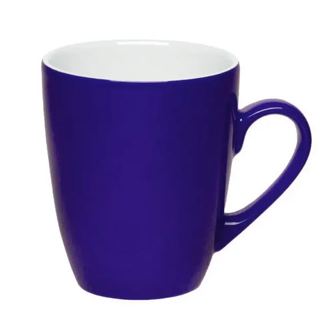 Чашка керамічна 350 мл Белый Синий 1188-05