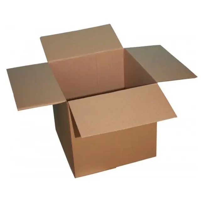Коробка картонна Чотирьохклапанна 500х500х500 мм бура Коричневый 10201-01