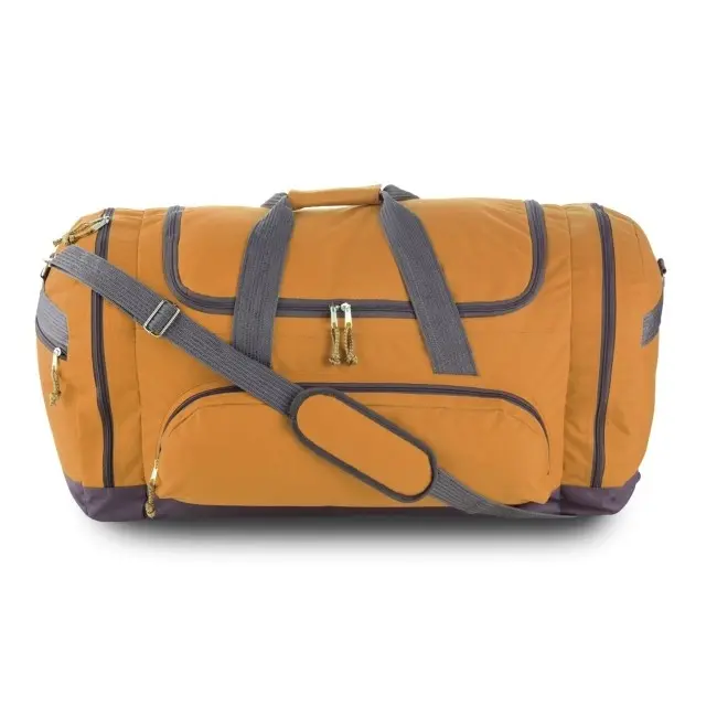 Спортивна сумка Оранжевый Серый 6615-03