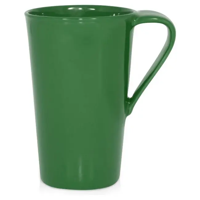 Чашка керамічна Dunaj 450 мл Зеленый 1743-22