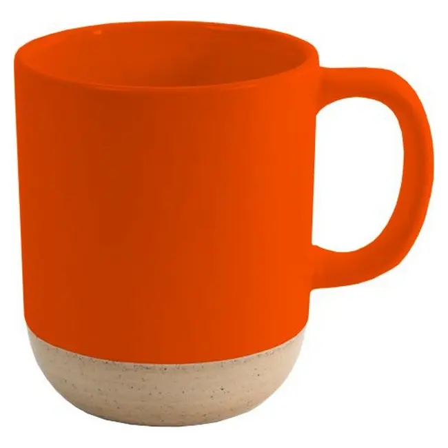 Чашка керамічна 400мл Оранжевый 12412-04