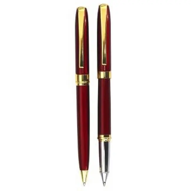 Набор письменный 'Cabinet' 'Mayer' ручка шариковая и роллер Золотистый Бордовый 7751-01