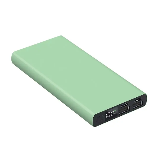 Универсальная мобильная батарея Powerbank 'Model A' 10000 mAh Зеленый Черный 5482-01