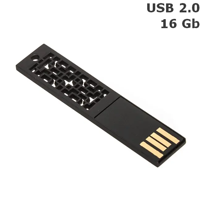 Флешка 'Indi' black 16 Gb USB 2.0 Черный 10083-02
