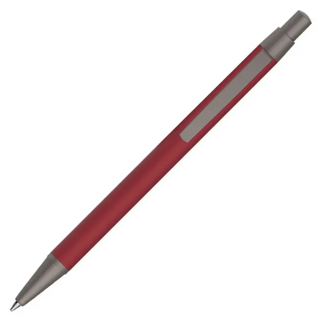 Ручка металлическая Красный Серый 14473-01