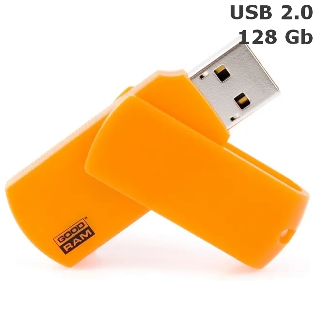 Флешка 'GoodRAM' 'COLOUR' 128 Gb USB 2.0 помаранчева Оранжевый 6327-06