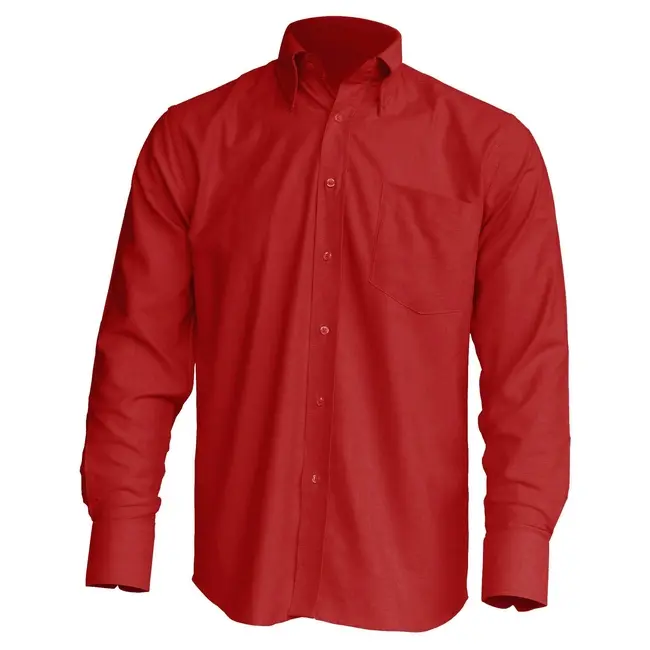 Рубашка 'JHK' 'CASUAL & BUSINESs SHIRT' POPLIN RED Красный 1613-01