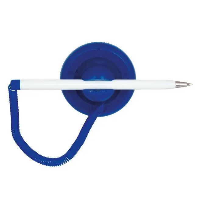 Ручка шариковая Серебристый Белый Синий 7615-02