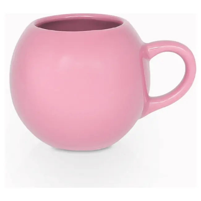 Чашка керамічна Polo 420 мл Розовый 1803-12