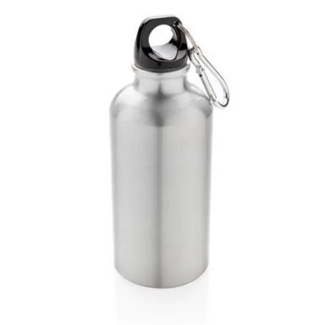 Бутылка для воды алюминиевая 400мл Серебристый 14184-02