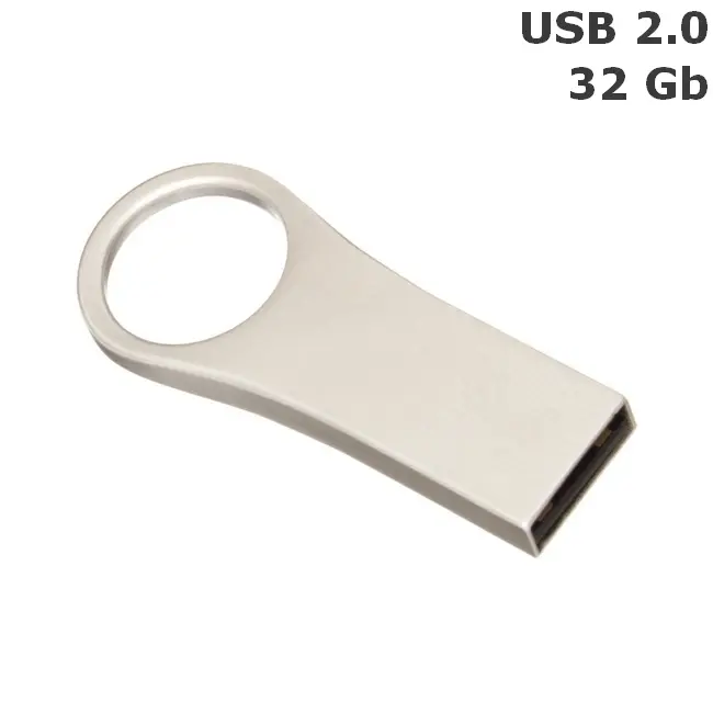 Флешка 'MORIN' 32 Gb USB 2.0 Серебристый 8684-01