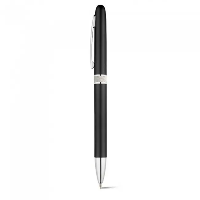Ручка пластикова Серебристый Черный 12635-05