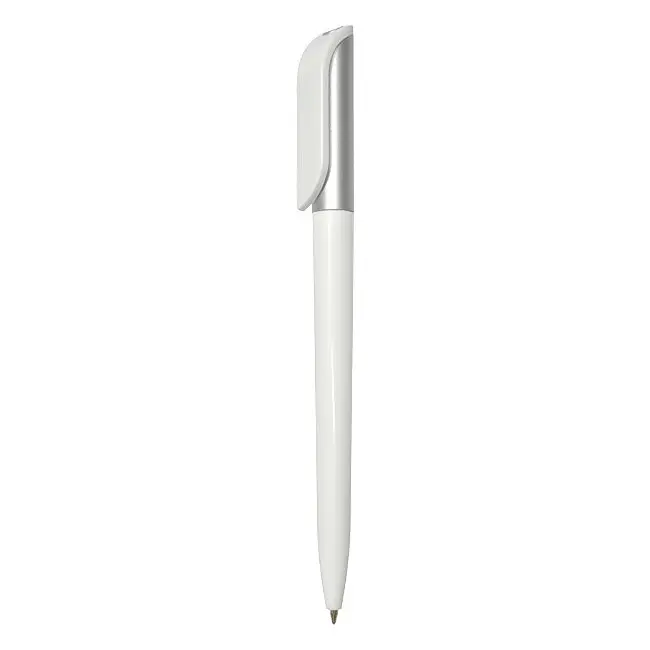 Ручка Uson пластикова Белый Серебристый 3925-57