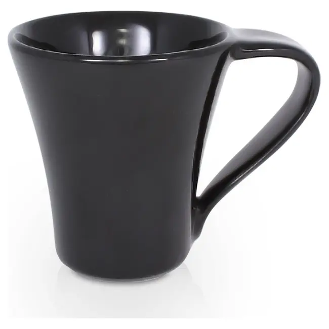 Чашка керамічна Flores 200 мл Черный 1757-05