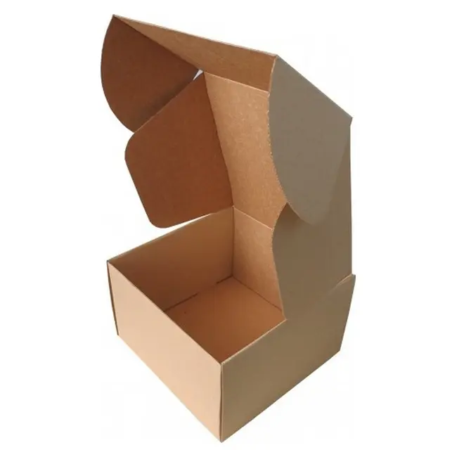 Коробка картонная Самосборная 205х205х125 мм бурая