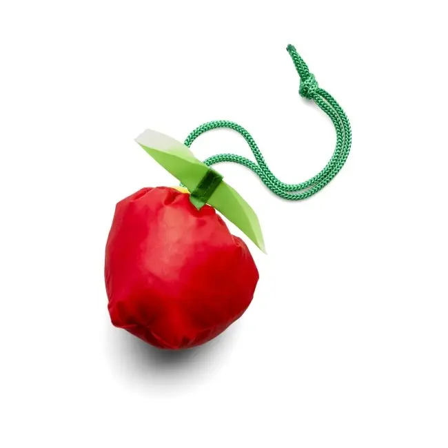 Сумка для покупок складна "яблуко" Красный Желтый Зеленый 6733-02