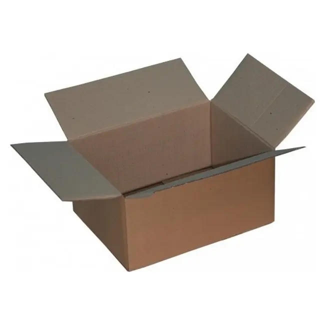 Коробка картонная Четырехклапанная 380х285х190 мм бурая Коричневый 10184-01
