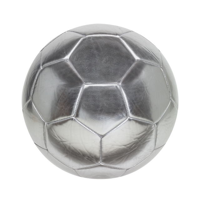 Мяч футбольный Серебристый 2574-01