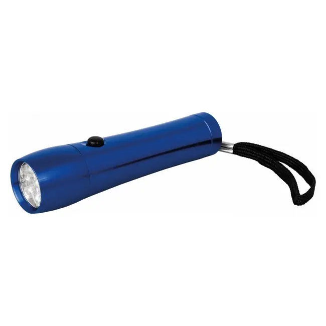 Ліхтарик 9 LED Черный Синий 8713-02